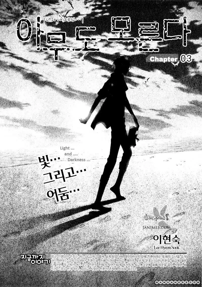 Nobody Knows (LEE Hyeon-Sook) Chapter 3.1 1